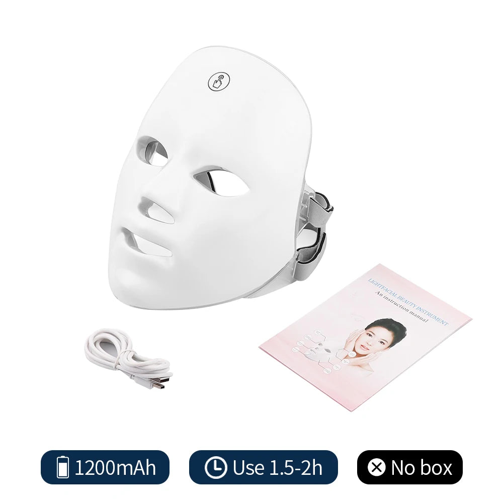 7 Colors Photon Facial LED Mask