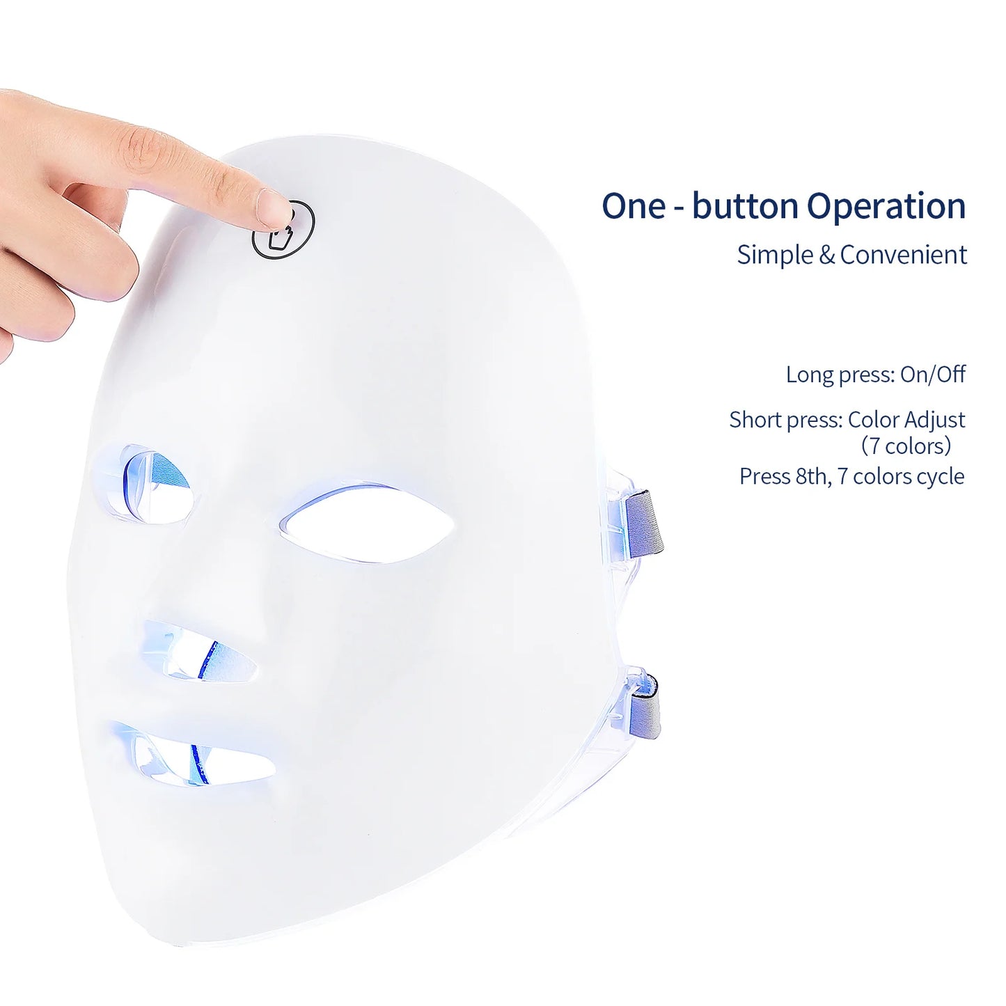 7 Colors Photon Facial LED Mask