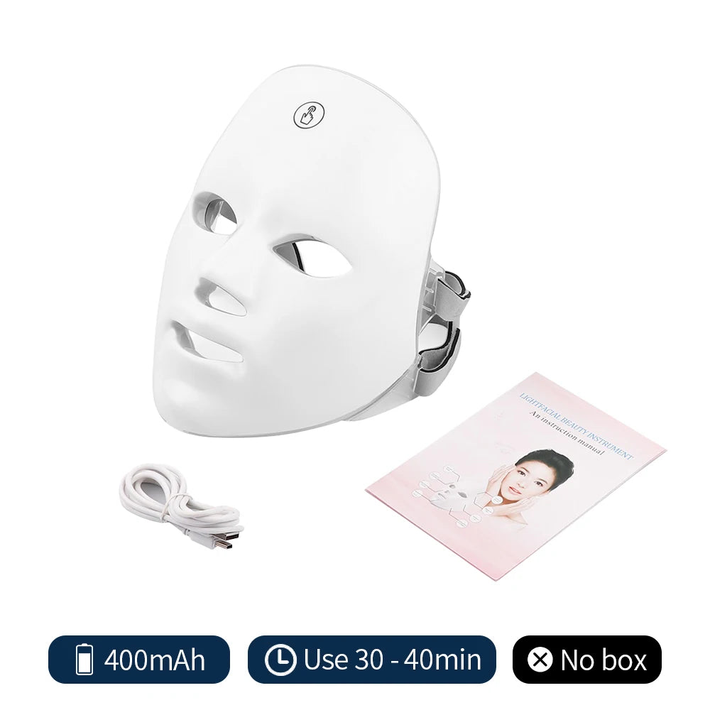 7 Colors Photon Facial LED Mask